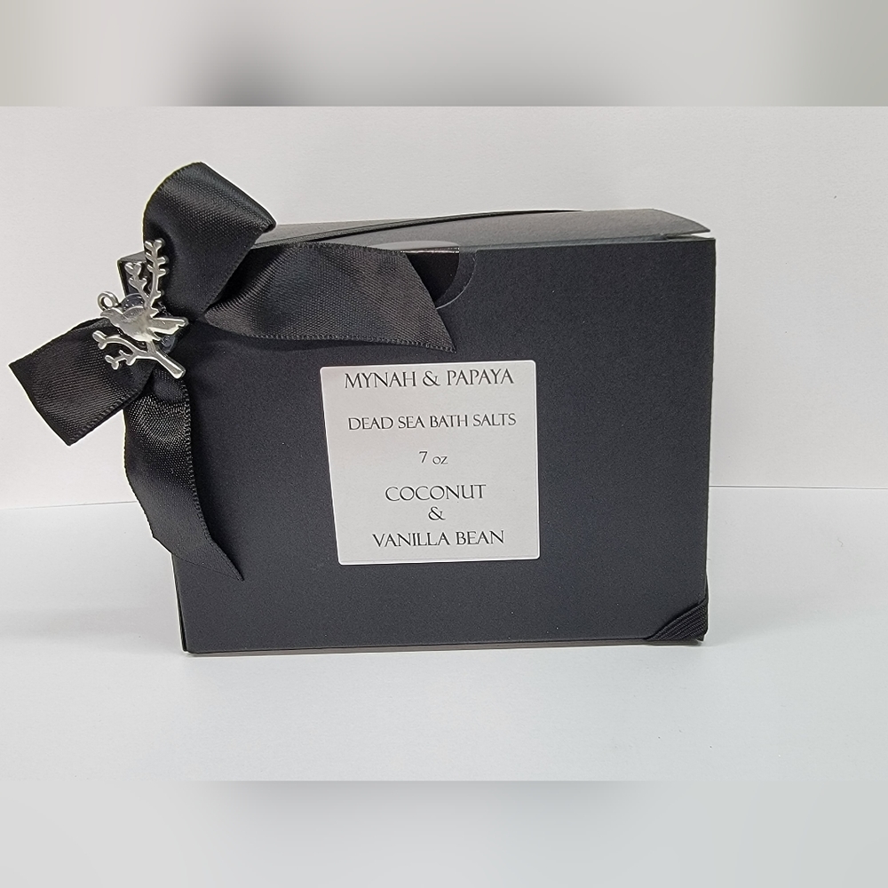 "Coconut & Vanilla Bean" DEAD SEA BATH SALTS